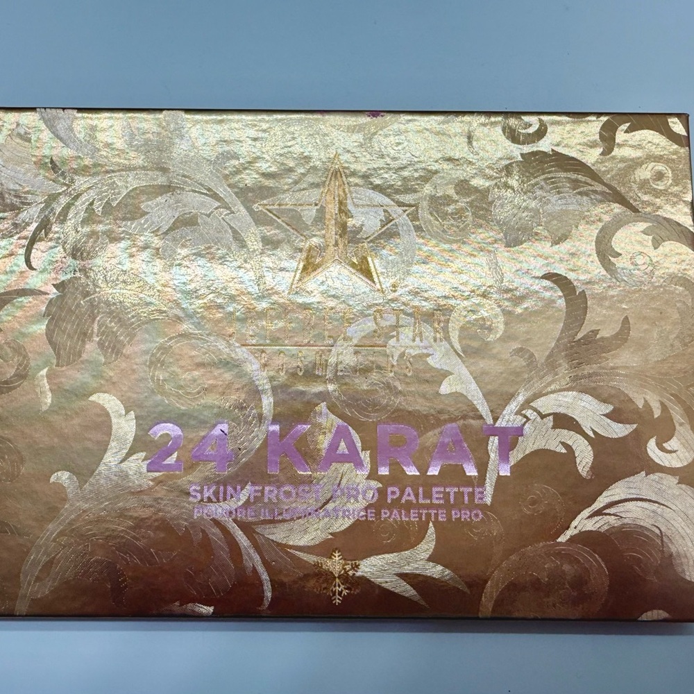 Jeffree Star 24 Karat Skin Frost Palette - Gold and Bronze